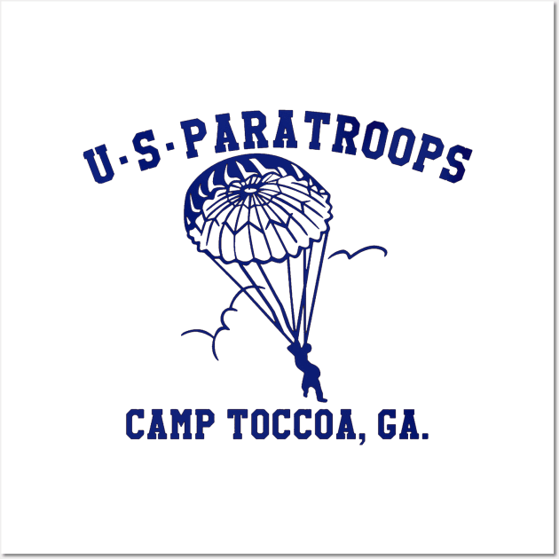 US Paratrooper Camp Toccoa WWII Wall Art by Jose Luiz Filho
